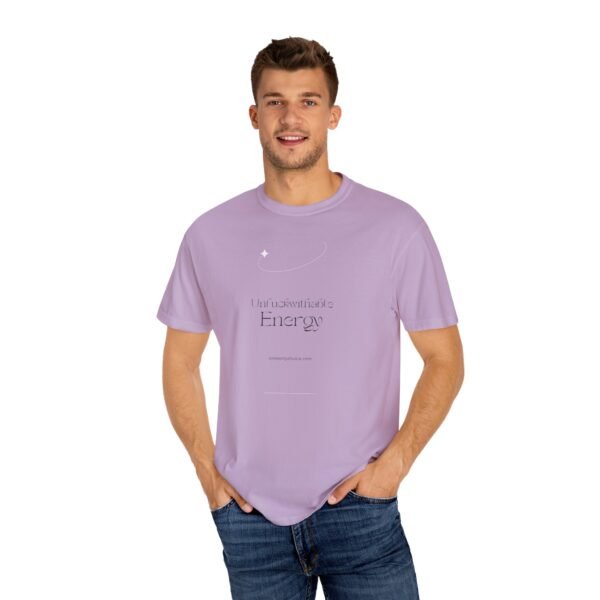 Unisex Garment-Dyed T-Shirt - 'Uncontainable Energy' Inspirational Tee - Image 24