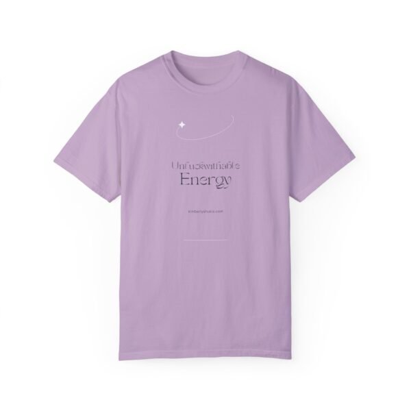 Unisex Garment-Dyed T-Shirt - 'Uncontainable Energy' Inspirational Tee - Image 21