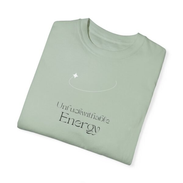 Unisex Garment-Dyed T-Shirt - 'Uncontainable Energy' Inspirational Tee - Image 8