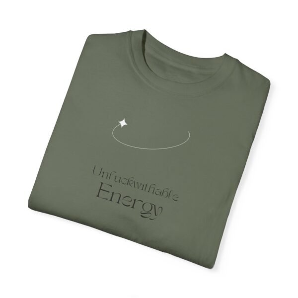 Unisex Garment-Dyed T-Shirt - 'Uncontainable Energy' Inspirational Tee - Image 13