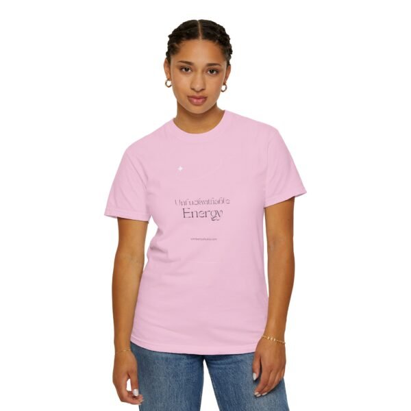 Unisex Garment-Dyed T-Shirt - 'Uncontainable Energy' Inspirational Tee - Image 30