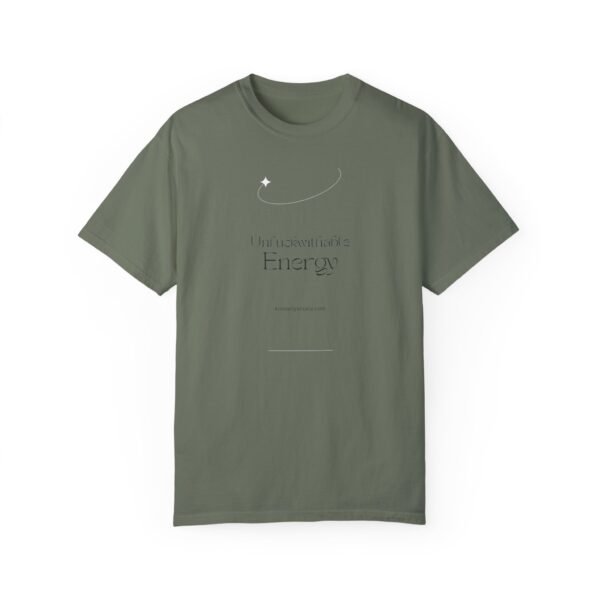 Unisex Garment-Dyed T-Shirt - 'Uncontainable Energy' Inspirational Tee - Image 11