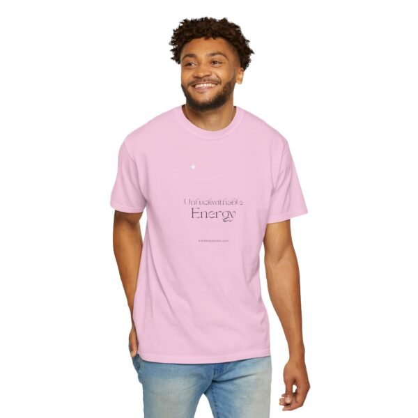 Unisex Garment-Dyed T-Shirt - 'Uncontainable Energy' Inspirational Tee - Image 29