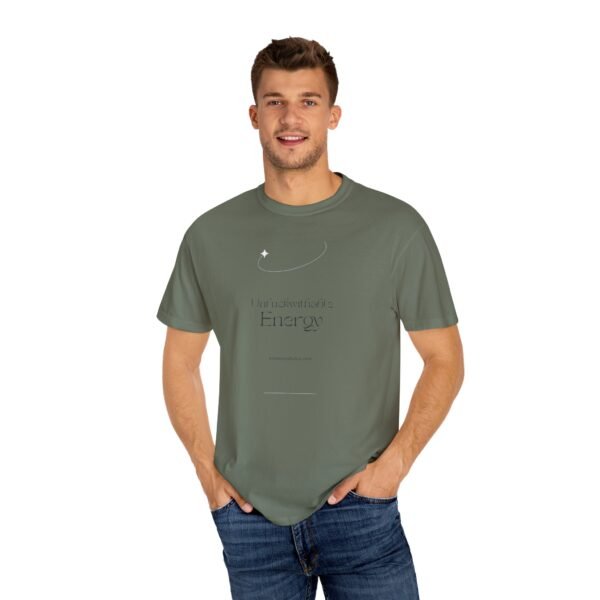 Unisex Garment-Dyed T-Shirt - 'Uncontainable Energy' Inspirational Tee - Image 14